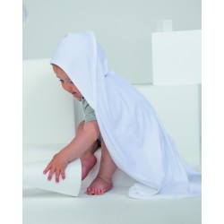 Manta con capucha orgánico para bebé BABYBUGZ BZ24