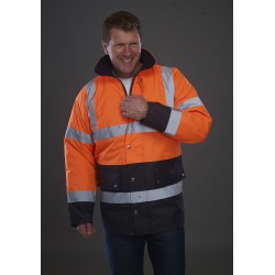 Casaco de segurança bicolor Fluo YOKO HVP302