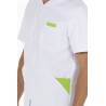 Chaqueta sanitaria de microfibra para hombre DYNEKE 8210573