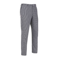 Pantalón de concina pata de gallo Slim Fit EGOCHEF 3511050C PEPITA