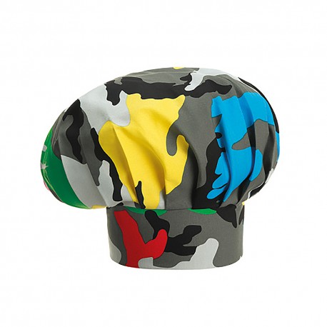 Gorro para cocina Gran Chef EGOCHEF 7000149A CAMOUFLAGE (pack 2 uds.)