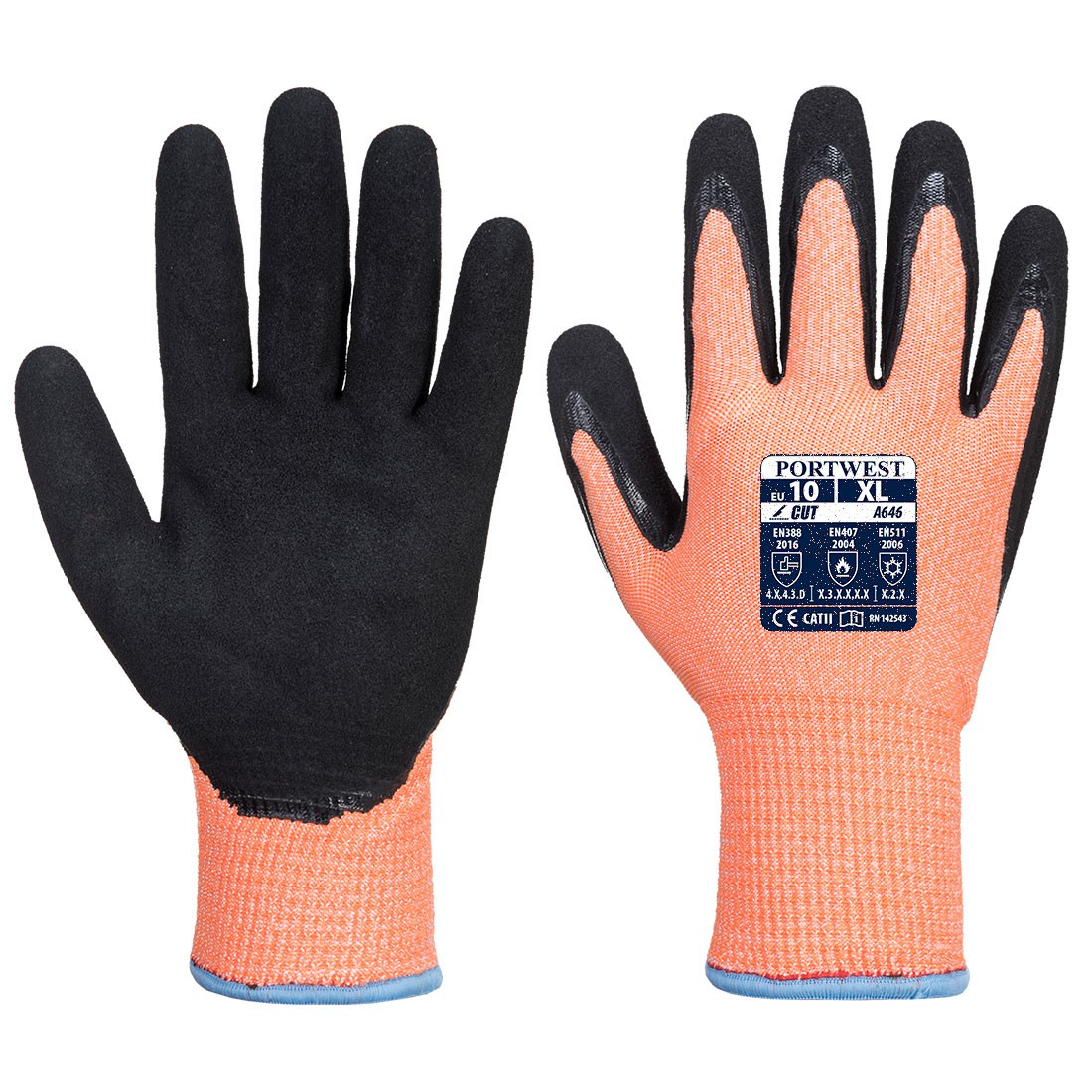 Guantes de trabajo de invierno impermeables con guantes resistentes al corte