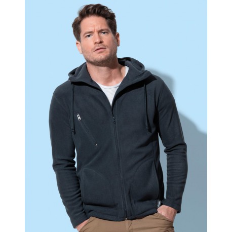 Chaqueta polar Active con capucha STEDMAN ST5080