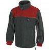 Chaqueta polar combinada con vivos reflectantes WORKTEAM WF1800