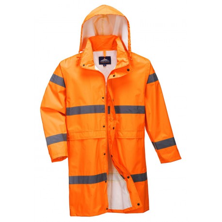 Gabardina impermeable 190T de alta visibilidad PORTWEST H442