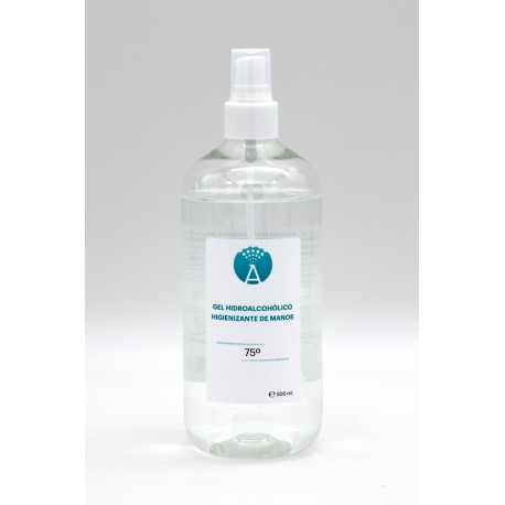 Gel hidroalcohólico higienizante de manos 500 ml. GHC500