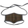 Mascarilla textil estampada reutilizable TURBO 009
