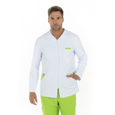 Chaqueta de farmacia en microfibra para hombre DYNEKE 8010573