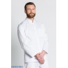 Chaqueta sanitaria para hombre botón visible DYNEKE 8208570