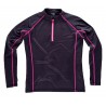 Sudadera deportiva para mujer y cuello cremallera WORKTEAM S7555