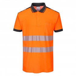 Polo de alta visibilidad protección civil PORTWEST T180