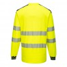 Camiseta de alta visibilidad M/Larga PORTWEST T185