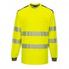 Camiseta de alta visibilidad M/Larga PORTWEST T185