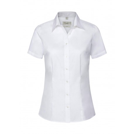 Camisa Coolmax® entallada de manga corta para mujer RUSSELL 973F