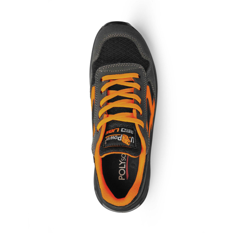 Chaussures De Sécurité U-Power Red Lion Orange T43 - S1P SRC, Léger, Embout Alu, Infinergy, Cuir Respirant, Anti-Crevaison