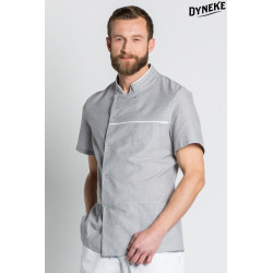 Chaqueta caballero comercio manga corta gris DYNEKE 8445844