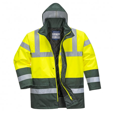 Parka de alta visibilidad Contrast Traffic PORTWEST S466