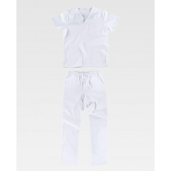 Pijama sanitario alta resistencia WORKTEAM B9165 unisex