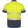  Polo técnico de alta visibilidad manga corta ROLY 9302 Polaris