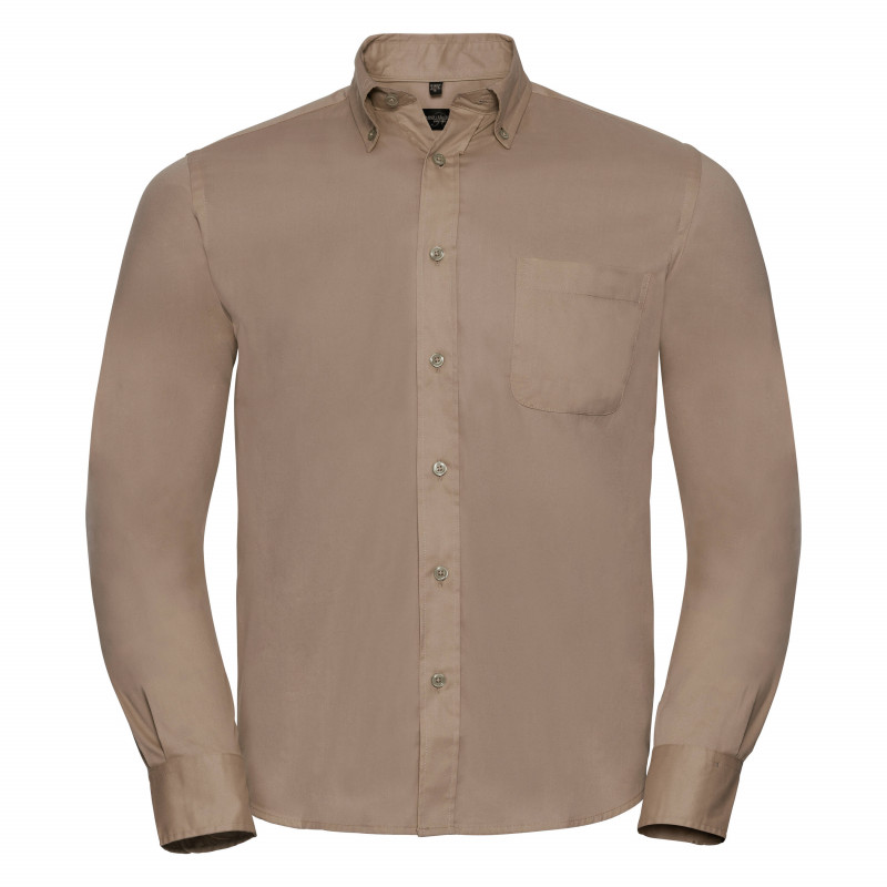 FSYSM Camisa De Manga Larga Para Hombre, Ajustada, Informal, Formal, Para Negocios, Ropa De Vestir (color Azul, Tamaño: Código XXL