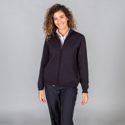 Chaqueta de punto con cremallera mujer GARYS 1029