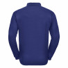 Sudadera resistente cuello polo unisex RUSSELL 012M