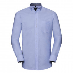 Camisa Washed Oxford RUSSELL 920M entallada hombre 