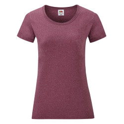 Camiseta valueweigth de mujer FRUIT OF THE LOOM 61-372-0