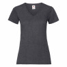 Camiseta Valueweight FRUIT OF THE LOOM 61-398-0 mujer cuello pico