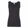 Camiseta valueweight sin mangas de mujer FRUIT OF THE LOOM 61-376-0