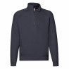 Sudadera 1/2 cremallera FRUIT OF THE LOOM PREMIUM 62-032-0