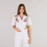 CHAQUETA SANITARIA UNISEX MICROFIBRA GARYS 6152  AMAIA