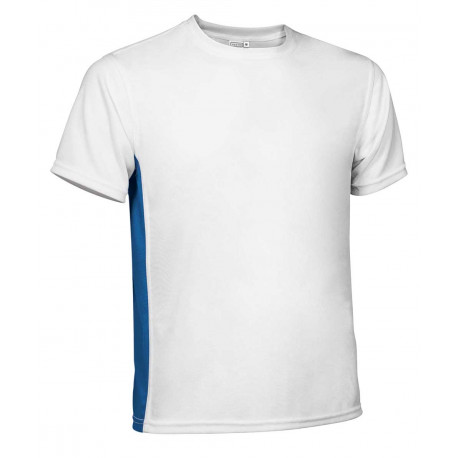 Camiseta técnica combinada de manga corta VALENTO LEOPARD