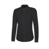 Camisa mujer Velilla 405015S stretch manga larga y cuello tirilla