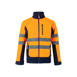 Soft Shell bicolor alta visibilidade | laboral | VELILLA 306001