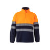 Forro polar bicolor alta visibilidad VELILLA 182
