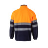Forro polar bicolor alta visibilidad VELILLA 182