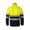 Forro polar bicolor alta visibilidad VELILLA 182
