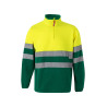 Forro polar bicolor alta visibilidad VELILLA 182