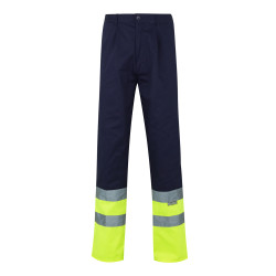 Pantalón alta visibilidad  | bicolor | cintas reflectantes | VELILLA 158