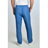 Pantalón microfibra azul con bolsillos DYNEKE 9929482