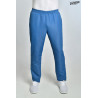 Pantalón microfibra azul con bolsillos DYNEKE 9929482
