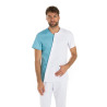 Chaqueta sanitaria asimétrica combinada para hombre DYNEKE 8187