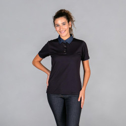 Polo combinado GARYS "Red Line" 8529 cuello pico