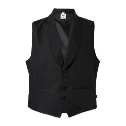 Chaleco de camarero cuello smoking VELILLA 411