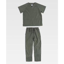 Pijama clásico sanitario WORKTEAM B9110 unisex