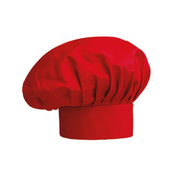 Gorro gran chef EGOCHEF 660007 CAPPELLI RED (Pack 2u.)