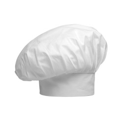 Gorro gran chef EGOCHEF 660000 CAPPELLI WHITE BASIC (Pack 2u.)
