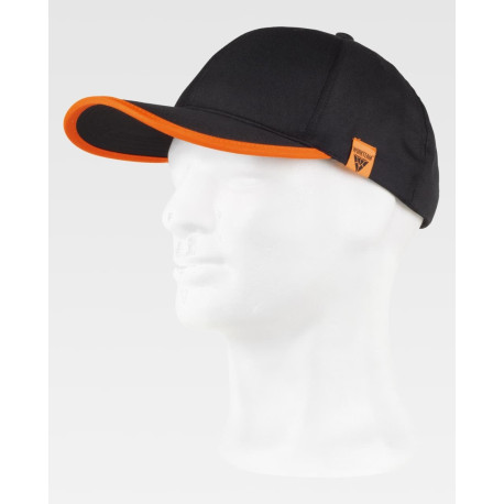 Gorra combinada WORKTEAM WFA907 con alta visibilidad