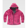Chaqueta softshell con capucha WORKTEAM S9494 para mujer